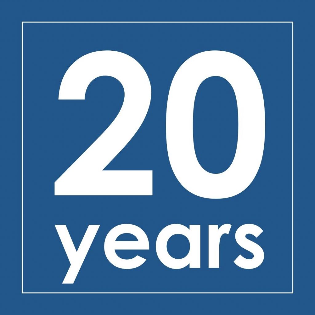ontec 20th anniversary logo